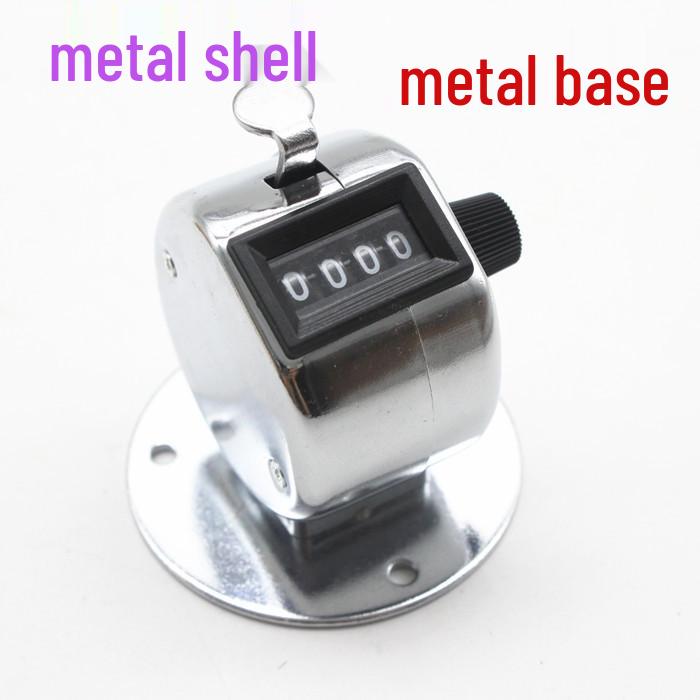 Manual Metal Counter for Tracking, 0-9999 Count Range, Ideal for Primary Schools and Passenger Flow Management No
Manual Metal Counter for Tracking, 0-9999 Count Range, Ideal for Primary Schools and Passenger Flow Management No