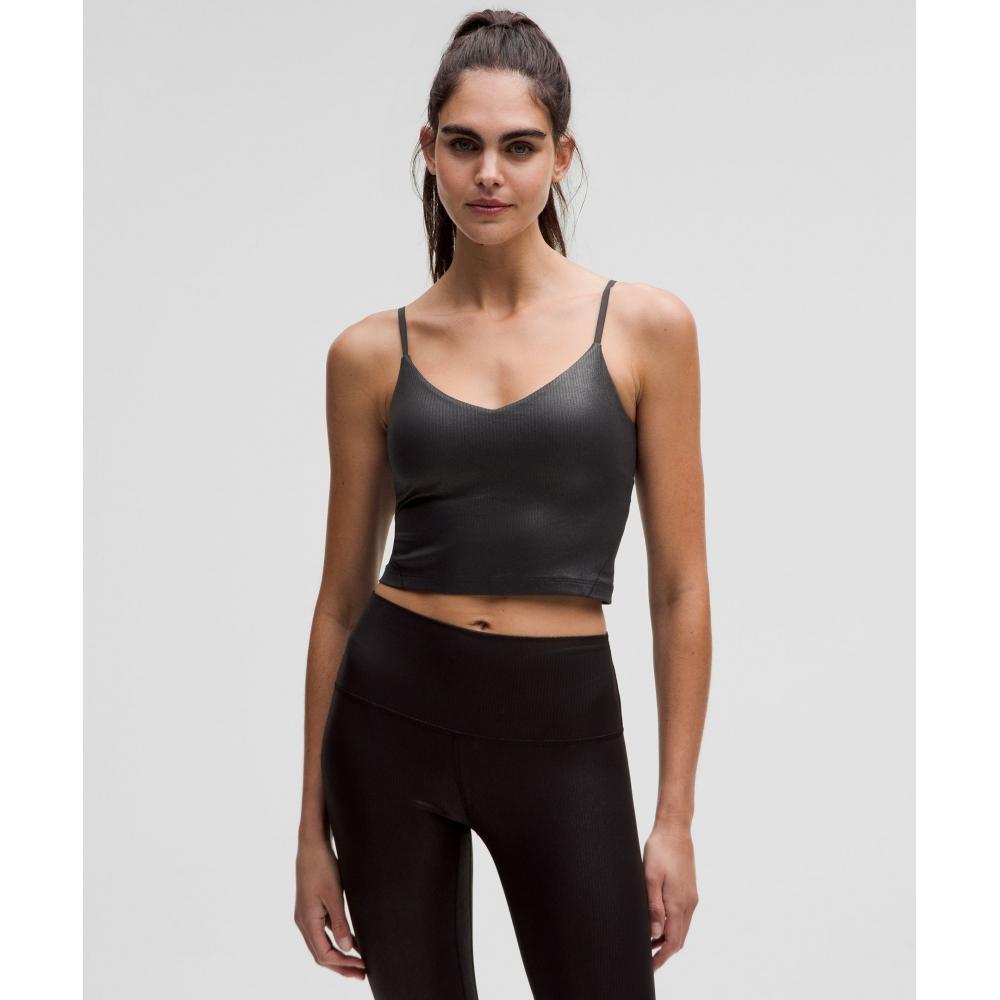 Lululemon Топ-майка Align RiBBED CAMI с блестящей чашкой AB и фольгированным принтом черного цвета 0
Lululemon Топ-майка Align RiBBED CAMI с блестящей чашкой AB и фольгированным принтом черного цвета 0