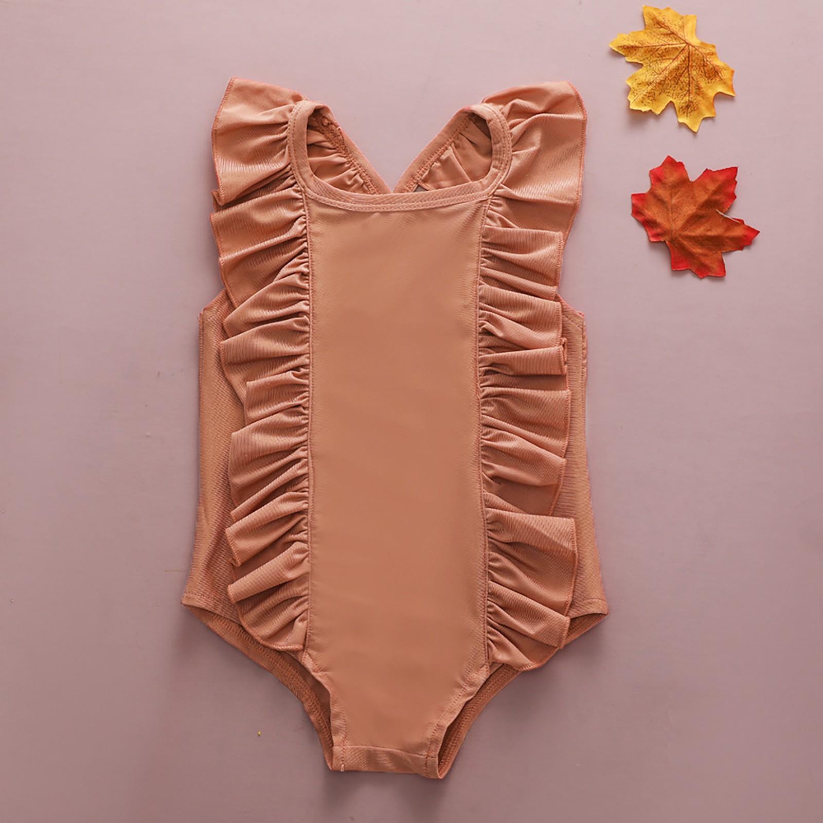 Sagit однотонный купальник без рукавов для маленьких девочек с оборками, пляжная одежда, одежда
Sagit однотонный купальник без рукавов для маленьких девочек с оборками, пляжная одежда, одежда