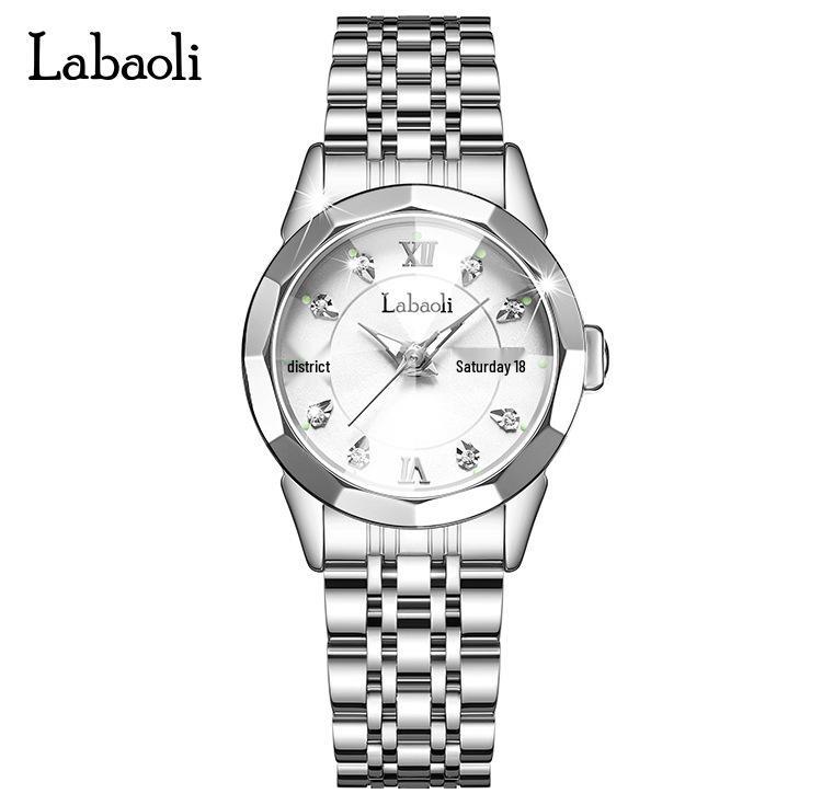 Laboli Retro Couple Quartz Wristwatch with Double Calendar Fashion Style
Laboli Retro Couple Quartz Wristwatch with Double Calendar Fashion Style