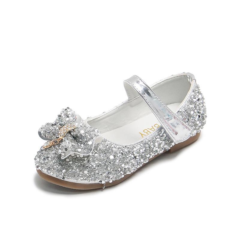 Girls Sequin Bow Crystal Flats - Spring/Autumn 2025 Korean Style Princess Casual Shoes 21-25 sizes, 5 pairs срібний
Girls Sequin Bow Crystal Flats - Spring/Autumn 2025 Korean Style Princess Casual Shoes 21-25 sizes, 5 pairs срібний