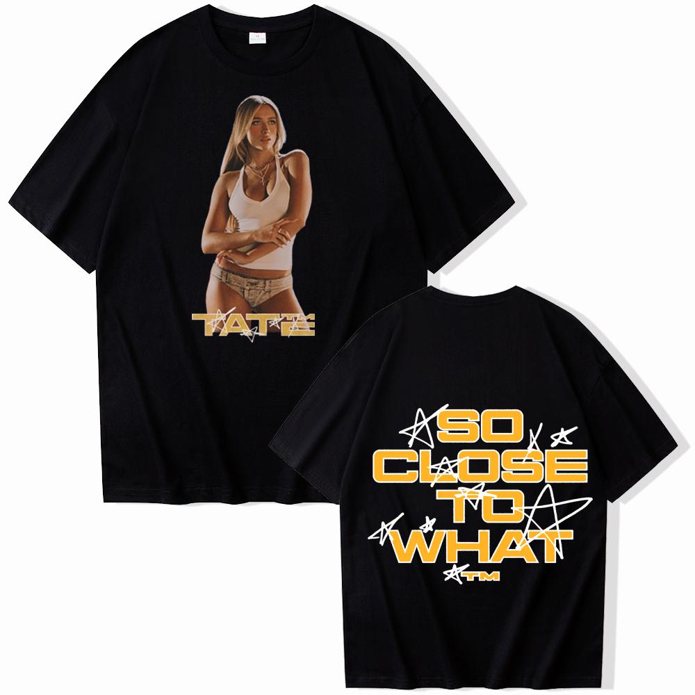 Tate McRae So Close To What Miss Possessive Tour 2026 Tshirt Unisex Women Harajuku Oneck Summer Casual Shirt Fans Gift Tops 2XL
Tate McRae So Close To What Miss Possessive Tour 2026 Tshirt Unisex Women Harajuku Oneck Summer Casual Shirt Fans Gift Tops 2XL