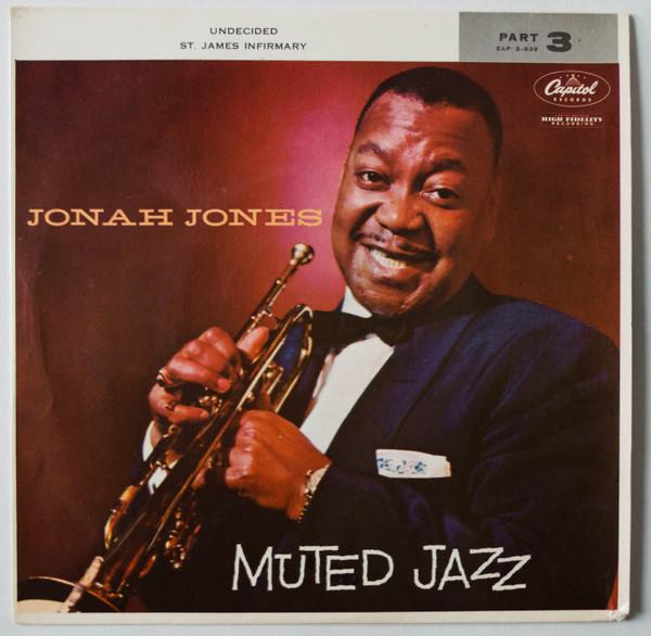 7inch Record JONAH JONES - Muted Jazz Part 3 EAP3839 Capitol Records UK Jazz Used
7inch Record JONAH JONES - Muted Jazz Part 3 EAP3839 Capitol Records UK Jazz Used