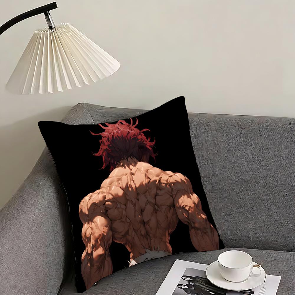 BBaki HanmaA Comic Cushion Cover Pillowcase Ultra Soft Skin Friendly Fabric Cloud Like Comfort Concealed Zipper 30x30cm
BBaki HanmaA Comic Cushion Cover Pillowcase Ultra Soft Skin Friendly Fabric Cloud Like Comfort Concealed Zipper 30x30cm