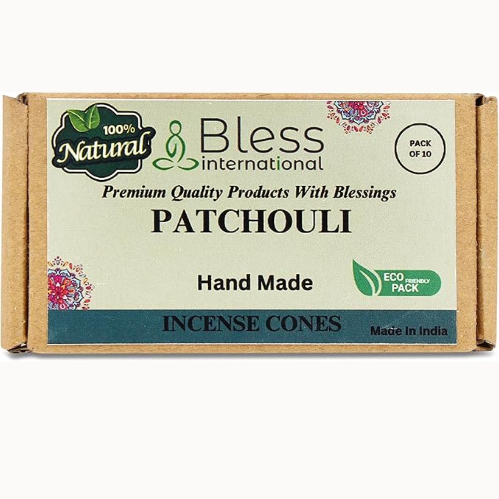 Bless International Patchouli 100%-натуральные-благовония-конусы ручной работы-обмакнув вручную органические-без-химии-для-очищения-расслабления-позитивности Pack Of 10 Cones
Bless International Patchouli 100%-натуральные-благовония-конусы ручной работы-обмакнув вручную органические-без-химии-для-очищения-расслабления-позитивности Pack Of 10 Cones