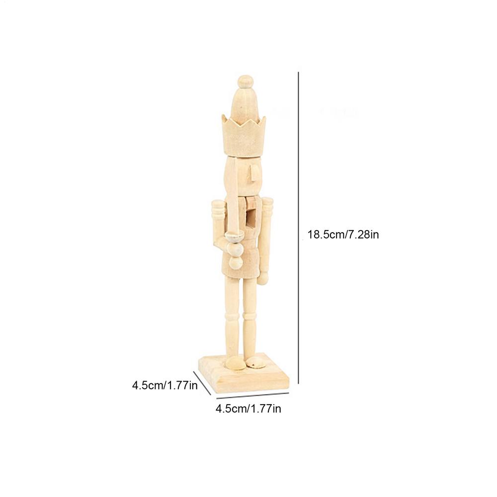 Unfinished Nutcrackers To Paint 7 Inch Wood Christmas Decoration Desk Decoration Figure For Kids Teens Adults Craft Enthusiasts
Unfinished Nutcrackers To Paint 7 Inch Wood Christmas Decoration Desk Decoration Figure For Kids Teens Adults Craft Enthusiasts
