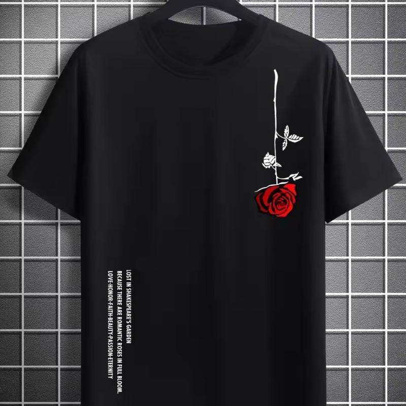 Женские футболки Топ с принтом розы Мода Простые футболки с узором для женщин Летний досуг Женская одежда Уличная одежда 6XL
Женские футболки Топ с принтом розы Мода Простые футболки с узором для женщин Летний досуг Женская одежда Уличная одежда 6XL