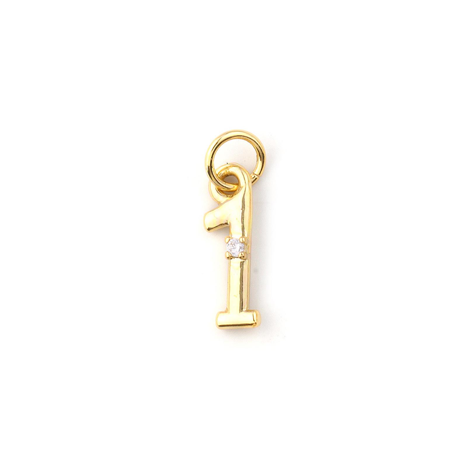 5pcs Brass Charms 18K Gold Plated Number Clear Cubic Zirconia 1-10 Pendants for Man Women Fashion Necklace Jewelry Making
5pcs Brass Charms 18K Gold Plated Number Clear Cubic Zirconia 1-10 Pendants for Man Women Fashion Necklace Jewelry Making