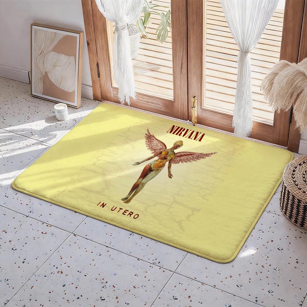 N-Nirvana-Rock Band Anime Floor Mat Eco - Flannel Doormat Non-Slip Odorless Indoor Floor Rug Soft Short Plush Home Mat 40x60cm
N-Nirvana-Rock Band Anime Floor Mat Eco - Flannel Doormat Non-Slip Odorless Indoor Floor Rug Soft Short Plush Home Mat 40x60cm
