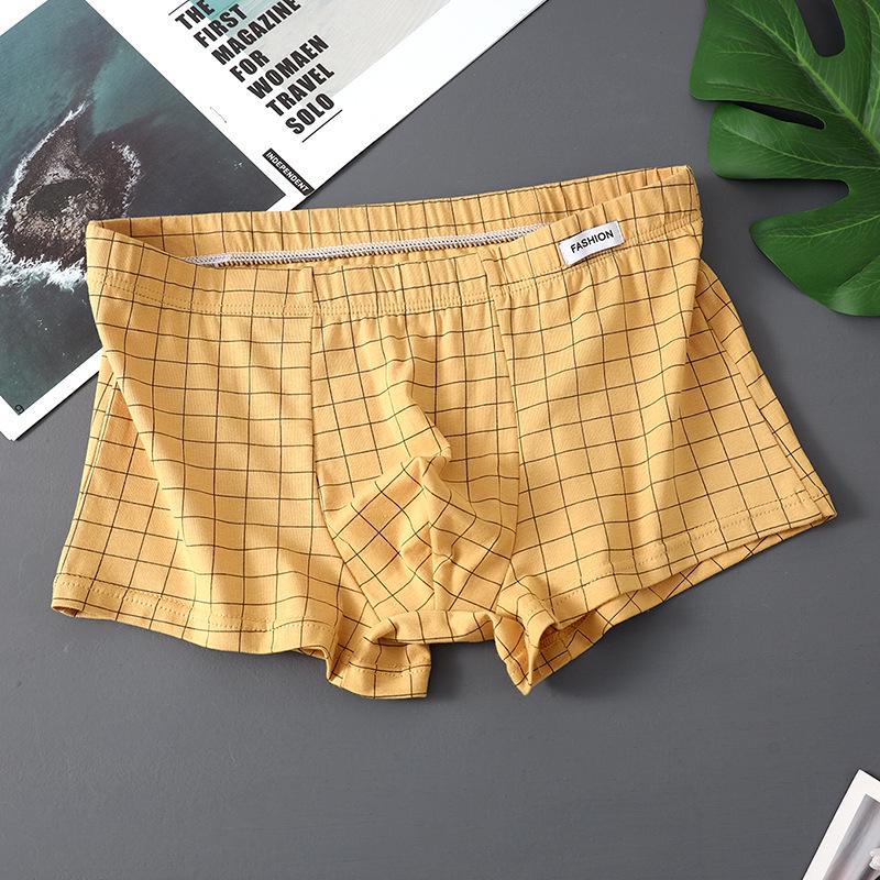Мужские модные клетчатые хлопковые трусы-боксеры - Дышащие и свободного кроя, больших размеров XXXL (170-200 Jin)
Мужские модные клетчатые хлопковые трусы-боксеры - Дышащие и свободного кроя, больших размеров XXXL (170-200 Jin)