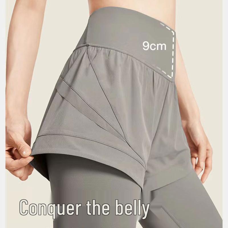 High-Waist Women s Quick-Dry Running Yoga Pants - Autumn/Winter Base Layer, Tight Fit, Fake Two-Piece Design Medium чорний
High-Waist Women s Quick-Dry Running Yoga Pants - Autumn/Winter Base Layer, Tight Fit, Fake Two-Piece Design Medium чорний
