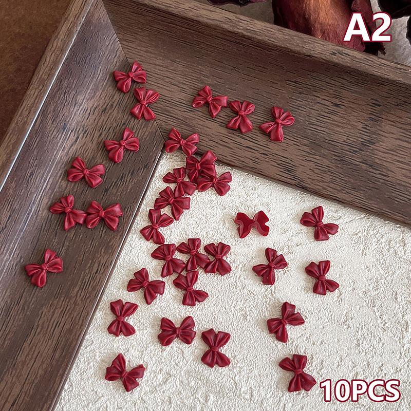 10Pcs Bow Resin Nail Art Decoration Claret 3D Long Ribbon Bowknot Ornament Nail Charm Jewelry Design Kawaii Diy Accessories
10Pcs Bow Resin Nail Art Decoration Claret 3D Long Ribbon Bowknot Ornament Nail Charm Jewelry Design Kawaii Diy Accessories