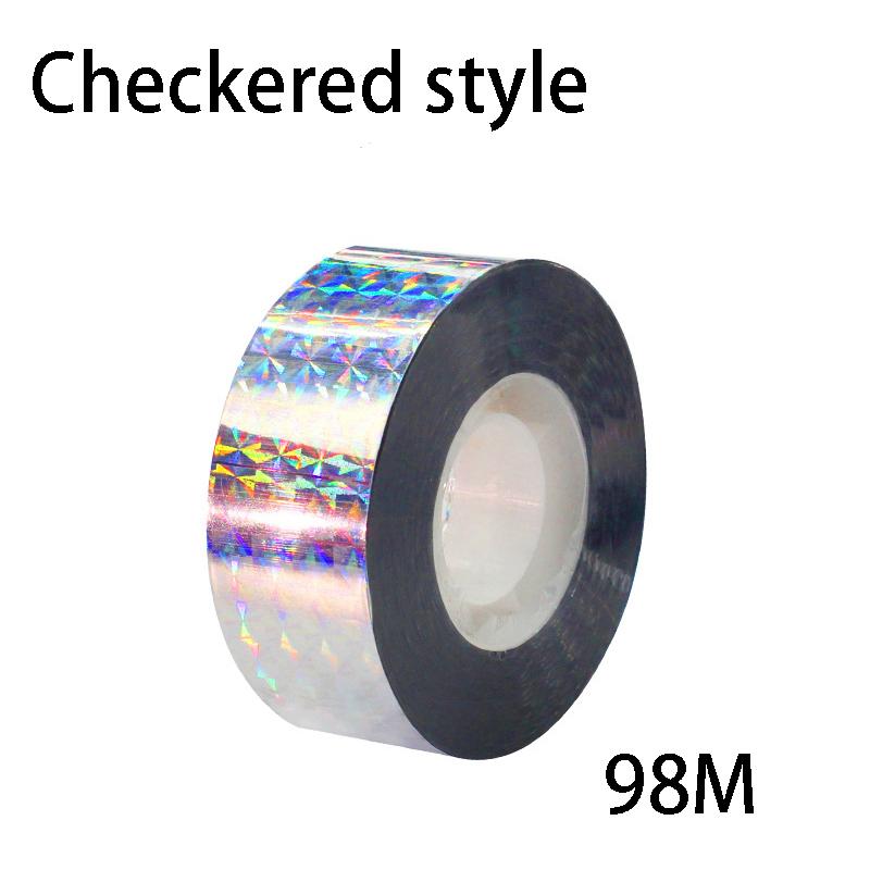 1 Roll Double-Sided Reflective Bird Repellent Tape, 98m Holographic Scare Ribbon for Garden, Fruit Trees & Pest Control
1 Roll Double-Sided Reflective Bird Repellent Tape, 98m Holographic Scare Ribbon for Garden, Fruit Trees & Pest Control
