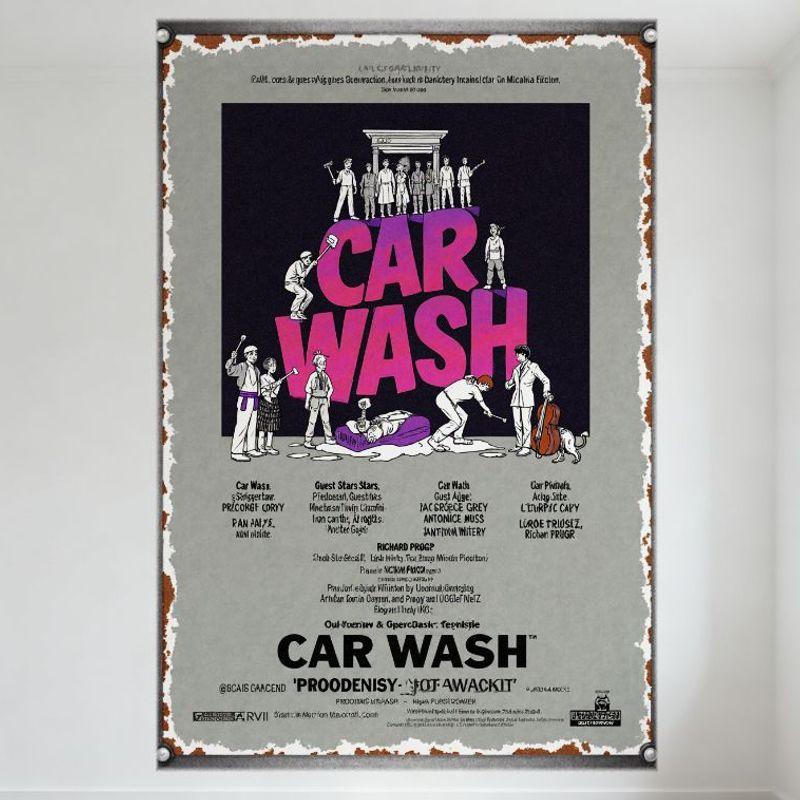 Vintage Car Wash Metal Tin Sign Retro Rusty Movie Poster Art for Home Decor Man Cave Bar Cafe Wall Plaque Decoration 20x30cm(7.8x11.8inch)
Vintage Car Wash Metal Tin Sign Retro Rusty Movie Poster Art for Home Decor Man Cave Bar Cafe Wall Plaque Decoration 20x30cm(7.8x11.8inch)
