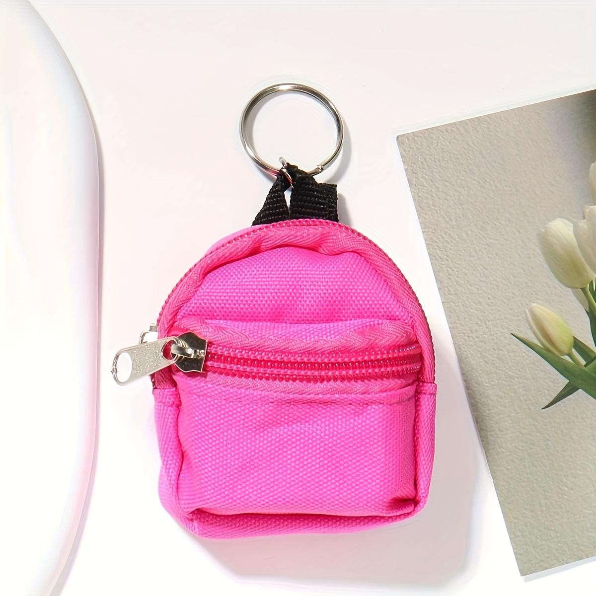 1pc Cute Mini Backpack Keychain Wallet, Zipper Small Coin Purse, Portable Doll Accessories Key Ring, Gifts & Decoration рожевий червоний колір
1pc Cute Mini Backpack Keychain Wallet, Zipper Small Coin Purse, Portable Doll Accessories Key Ring, Gifts & Decoration рожевий червоний колір