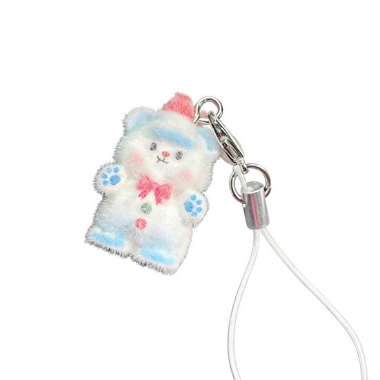 Bag Pendant Lightweight Mini Bear Charm Keychain with Soft Flocking Texture Lanyard Phone Bag Gift Accessory синий
Bag Pendant Lightweight Mini Bear Charm Keychain with Soft Flocking Texture Lanyard Phone Bag Gift Accessory синий
