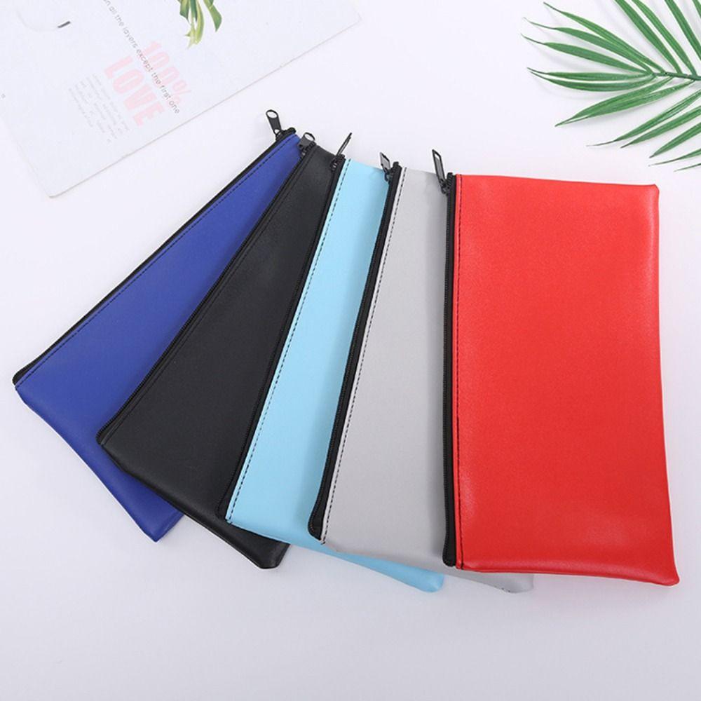 PU Leather Cash Deposit Bag Small Compact Money Pouch Durable Pu Bill Bag Utility Pouch Orange
PU Leather Cash Deposit Bag Small Compact Money Pouch Durable Pu Bill Bag Utility Pouch Orange