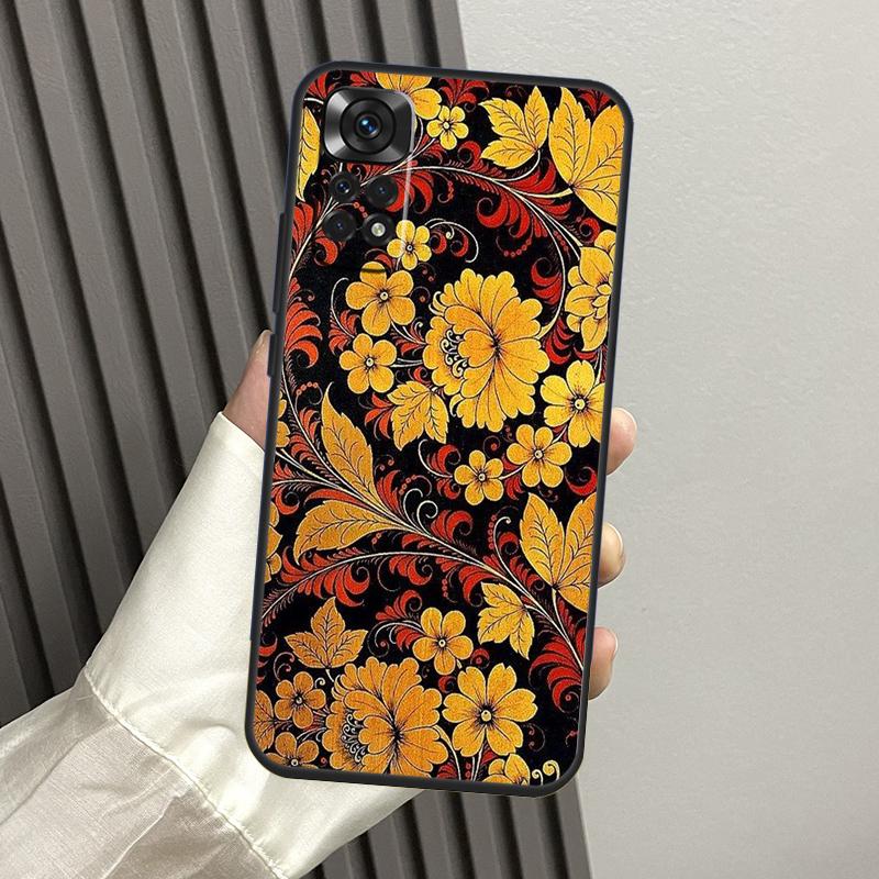 Russian Scarf Floral Case For Xiaomi Redmi Note 13 Pro 14 12 11 10 15 Pro Plus Redmi 14C 13C 15C 10C 12C 15 Funda Redmi 15 5G
Russian Scarf Floral Case For Xiaomi Redmi Note 13 Pro 14 12 11 10 15 Pro Plus Redmi 14C 13C 15C 10C 12C 15 Funda Redmi 15 5G