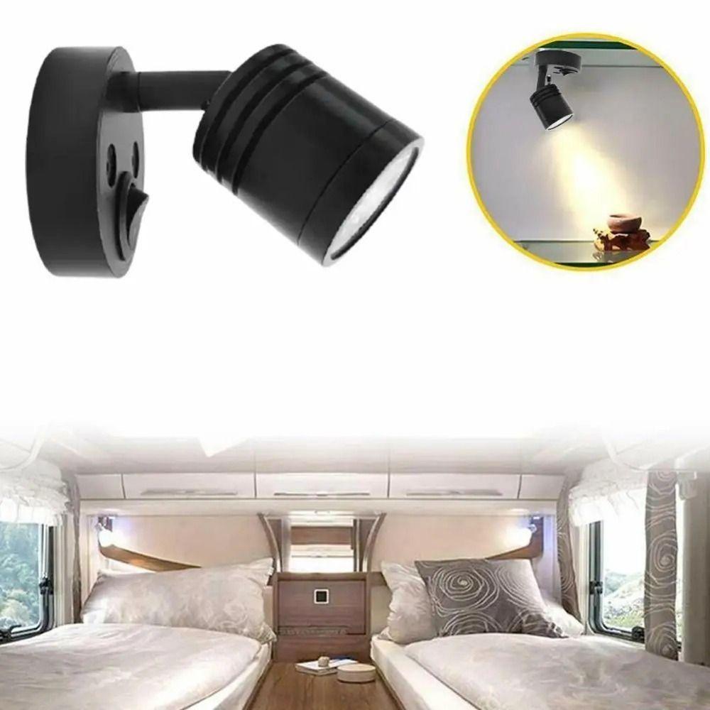 Wall Mounted Reading Lamp Swivel Head 12 Volt Spotlight Simple Wall Lighting Ships Silver-White light
Wall Mounted Reading Lamp Swivel Head 12 Volt Spotlight Simple Wall Lighting Ships Silver-White light