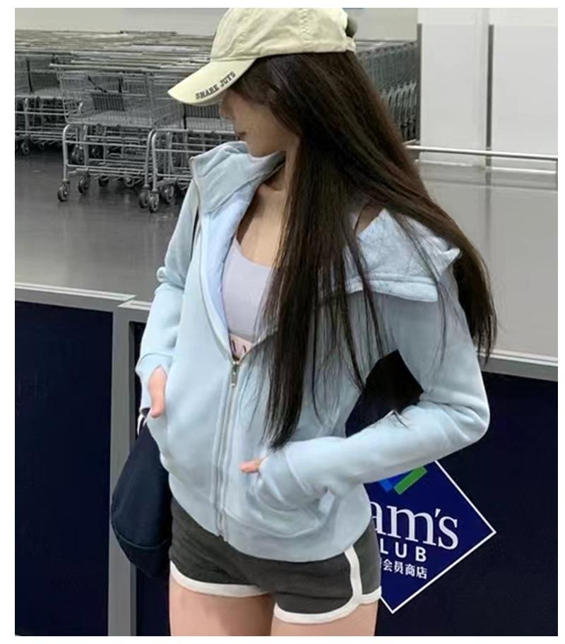 Women s Slim-Fit Yellow Hooded Sweatshirt Jacket, Korean Style, Cinched Waist, Spring/Autumn. Extra Large
Women s Slim-Fit Yellow Hooded Sweatshirt Jacket, Korean Style, Cinched Waist, Spring/Autumn. Extra Large