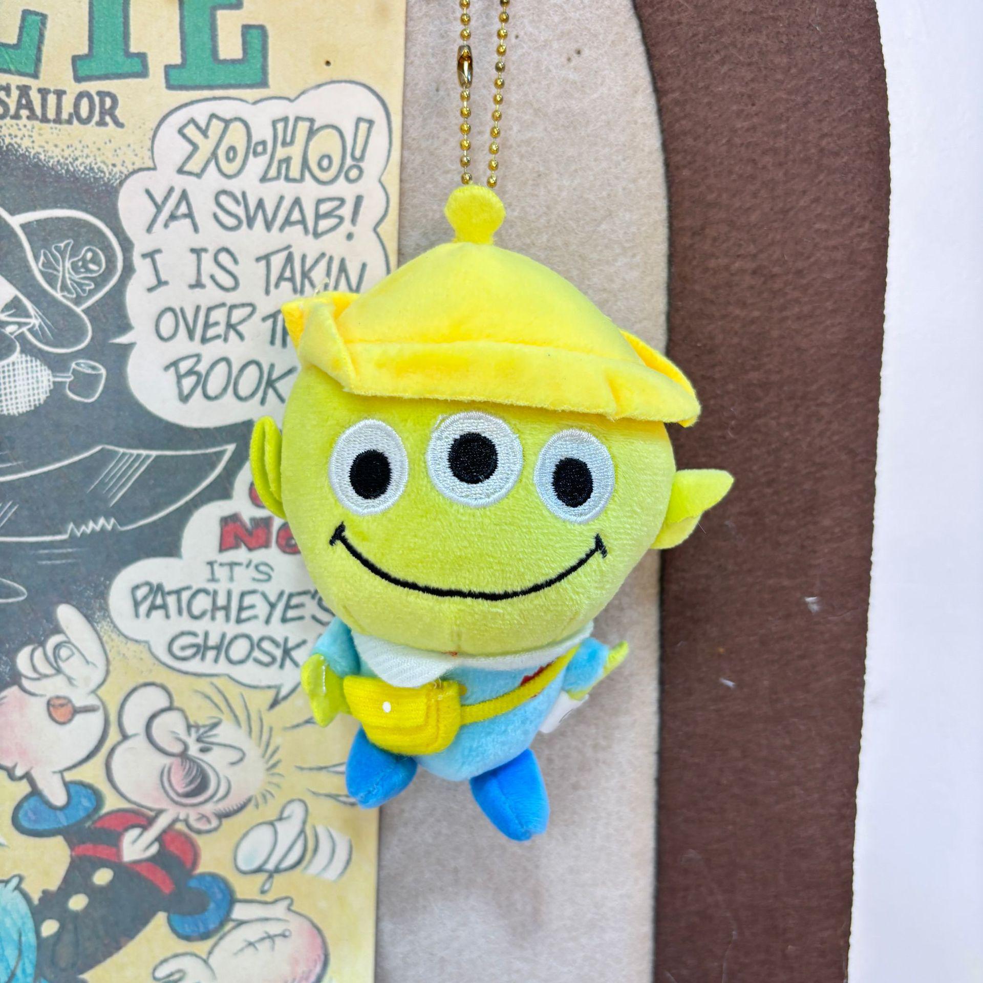 In Stock: Cute Silly Three-Eyed Alien Plush Toy Pendant - Cartoon Hat-Wearing Monster Doll Keychain See Details
In Stock: Cute Silly Three-Eyed Alien Plush Toy Pendant - Cartoon Hat-Wearing Monster Doll Keychain See Details