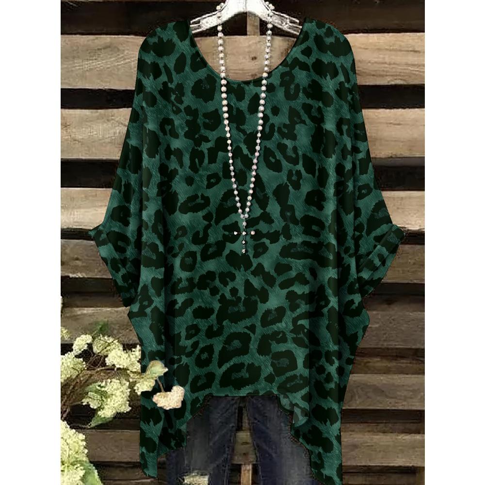 Жіноча Модна Футболка з Тваринним Принтом Формальний Верх Можна Прати в Машині Повсякденна Жіноча Футболка з Коротким Рукавом Зручний Вінтажний Одяг 5XL
Жіноча Модна Футболка з Тваринним Принтом Формальний Верх Можна Прати в Машині Повсякденна Жіноча Футболка з Коротким Рукавом Зручний Вінтажний Одяг 5XL