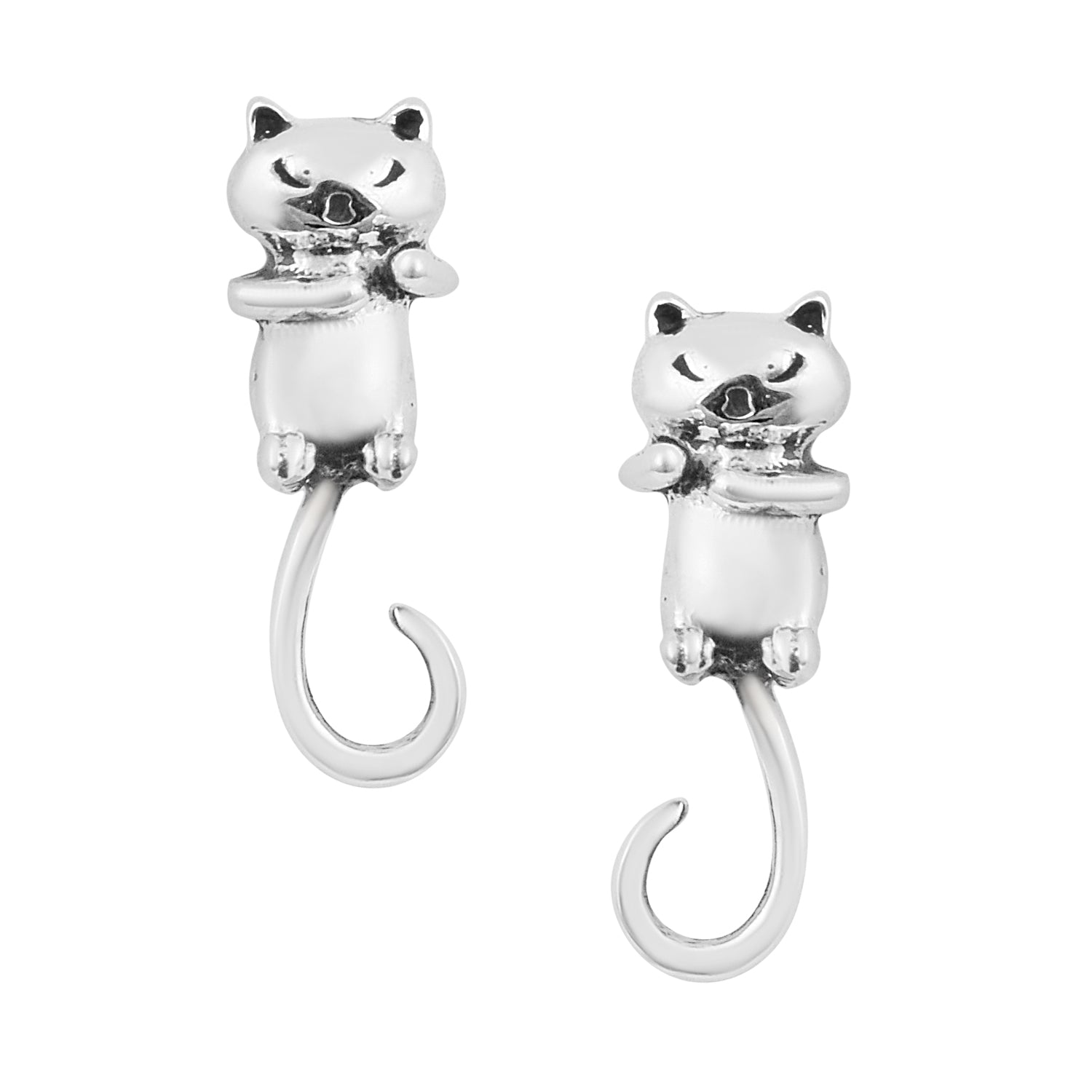 Cat Tail Stud Earrings - Sterling Silver білий
Cat Tail Stud Earrings - Sterling Silver білий