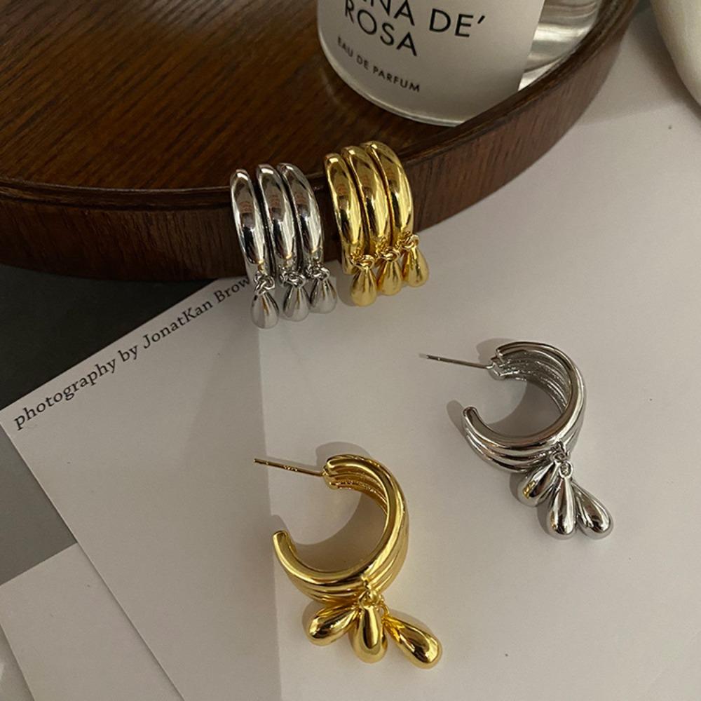 Преувеличенные серьги-кисточки с каплями воды, многослойные серьги-подвески в стиле хип-хоп для вечеринки
Преувеличенные серьги-кисточки с каплями воды, многослойные серьги-подвески в стиле хип-хоп для вечеринки