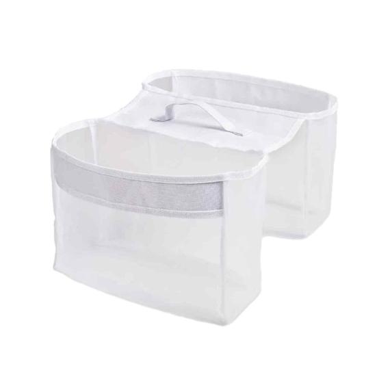 Органайзер для игрушек для ванной с 2 отделениями, сетчатая полка для игрушек в форме седла
Органайзер для игрушек для ванной с 2 отделениями, сетчатая полка для игрушек в форме седла