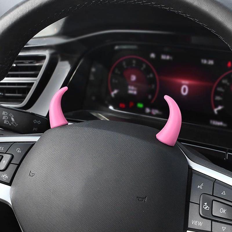 2Pcs Car Mini Steering Wheel Devil Corner Decorative Sticker Cute Creative Dashboard Vehicle Air Vent Ornament
2Pcs Car Mini Steering Wheel Devil Corner Decorative Sticker Cute Creative Dashboard Vehicle Air Vent Ornament