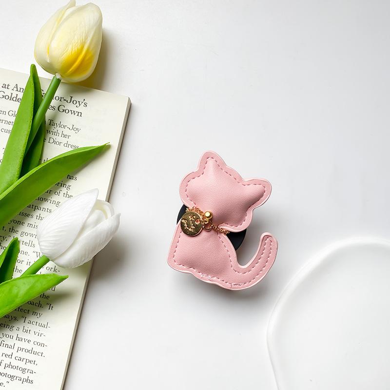 Mobile Phone Airbag Holder Leather Cat Style Paste Telescopic Desktop Stable And Portable Portable Niche Ring Buckle
Mobile Phone Airbag Holder Leather Cat Style Paste Telescopic Desktop Stable And Portable Portable Niche Ring Buckle