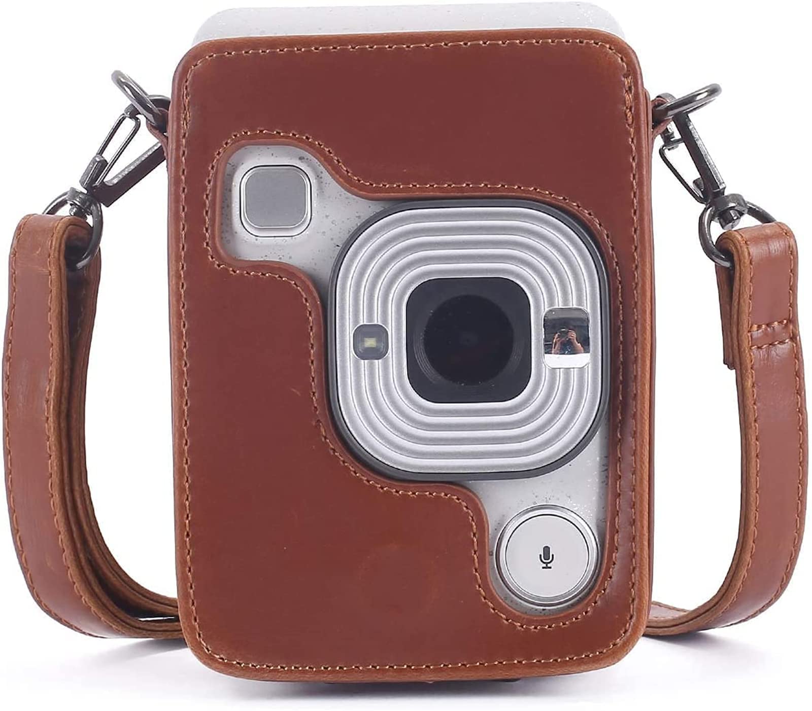 Fuji FUJIFILM instax mini LiPlay Миттєва Камера Чохол Захисна Кришка Чохол для Камери Повний Захист PU Шкіра Захист від Подряпин Плечовий Ремінь коричневий
Fuji FUJIFILM instax mini LiPlay Миттєва Камера Чохол Захисна Кришка Чохол для Камери Повний Захист PU Шкіра Захист від Подряпин Плечовий Ремінь коричневий