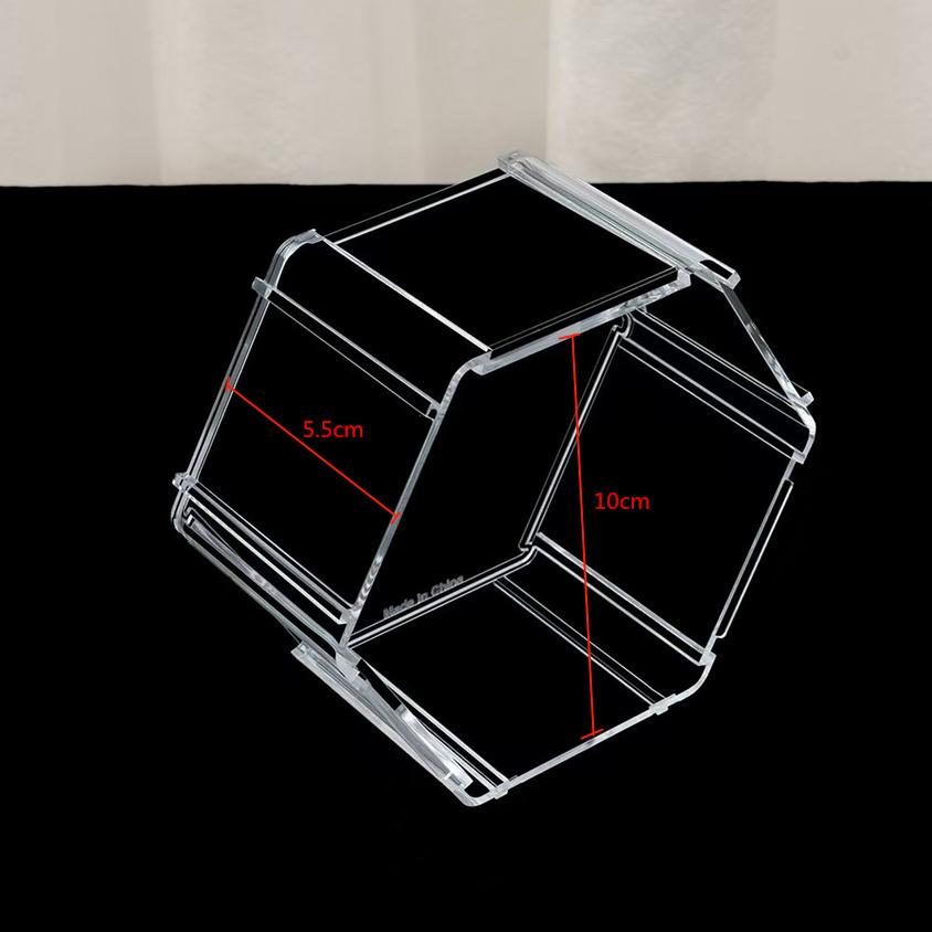 Hexagon Splicing Hand-held Office Display Stand for Pop Mart Doll, Collectibles Storage Box Desktop Clear Action Figure Display 1pc чистий
Hexagon Splicing Hand-held Office Display Stand for Pop Mart Doll, Collectibles Storage Box Desktop Clear Action Figure Display 1pc чистий