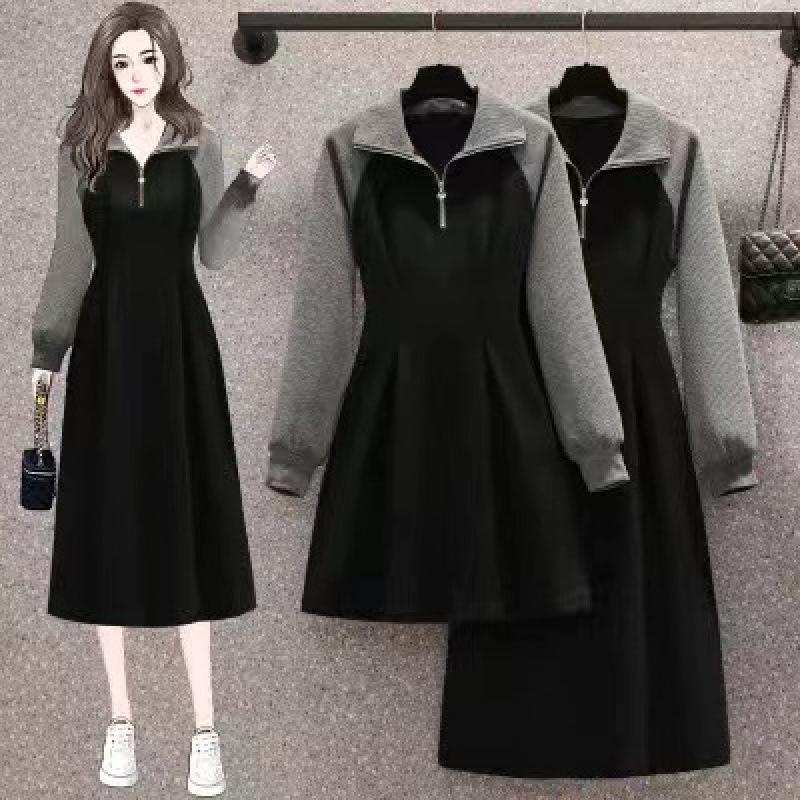 Color-Blocked Polo Collar Dresses for Curvy Women - Early Autumn 2026 Collection (Plus Size, Long & Short Options) 3XL
Color-Blocked Polo Collar Dresses for Curvy Women - Early Autumn 2026 Collection (Plus Size, Long & Short Options) 3XL