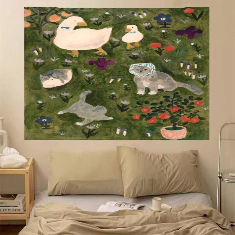 Cute Cat Cartoon Abstract Background Bedroom Wall Tapestry Healing Style Decor Niched Doll Store Design 74x94cm(29x37in)
Cute Cat Cartoon Abstract Background Bedroom Wall Tapestry Healing Style Decor Niched Doll Store Design 74x94cm(29x37in)