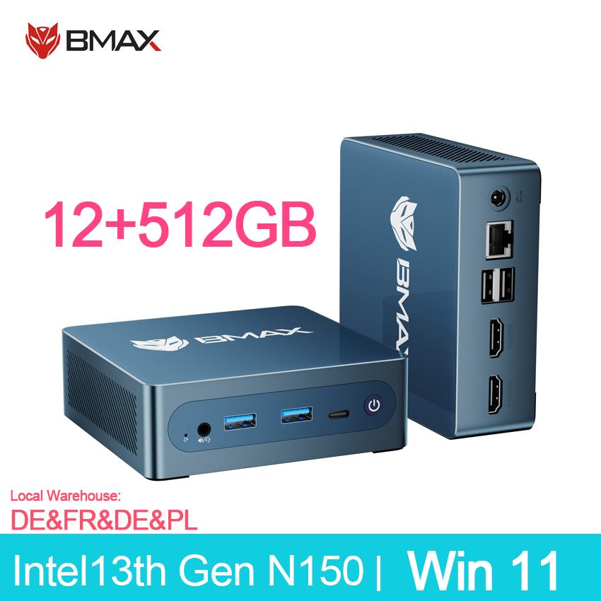 Мини-ПК Bmax B4 Ultra Intel N150 до 3,6 ГГц 12 ГБ LPDDR5 / 16 ГБ DDR4 512 ГБ M.2 SSD Микро-настольный компьютер 4K UHD Двухдиапазонный Wi-Fi
Мини-ПК Bmax B4 Ultra Intel N150 до 3,6 ГГц 12 ГБ LPDDR5 / 16 ГБ DDR4 512 ГБ M.2 SSD Микро-настольный компьютер 4K UHD Двухдиапазонный Wi-Fi