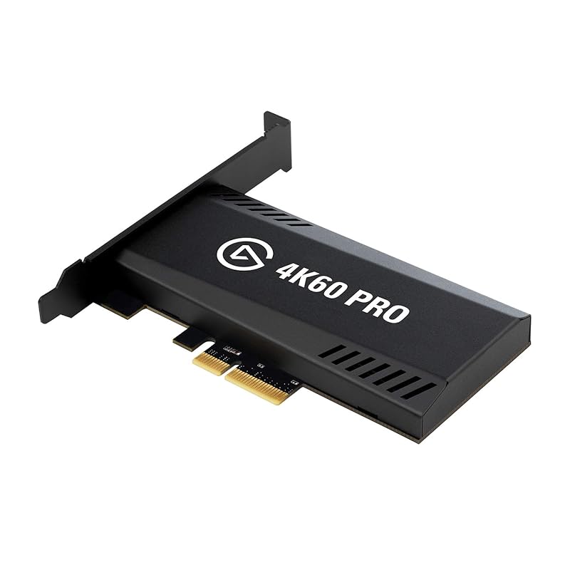 Elgato 4K60 Pro MK.2 internal capture card PS5, PS4 Pro, Xbox Series X/S, Xbox One X compatible low latency 4K/60fps HDR10 Live streaming/recording
Elgato 4K60 Pro MK.2 internal capture card PS5, PS4 Pro, Xbox Series X/S, Xbox One X compatible low latency 4K/60fps HDR10 Live streaming/recording