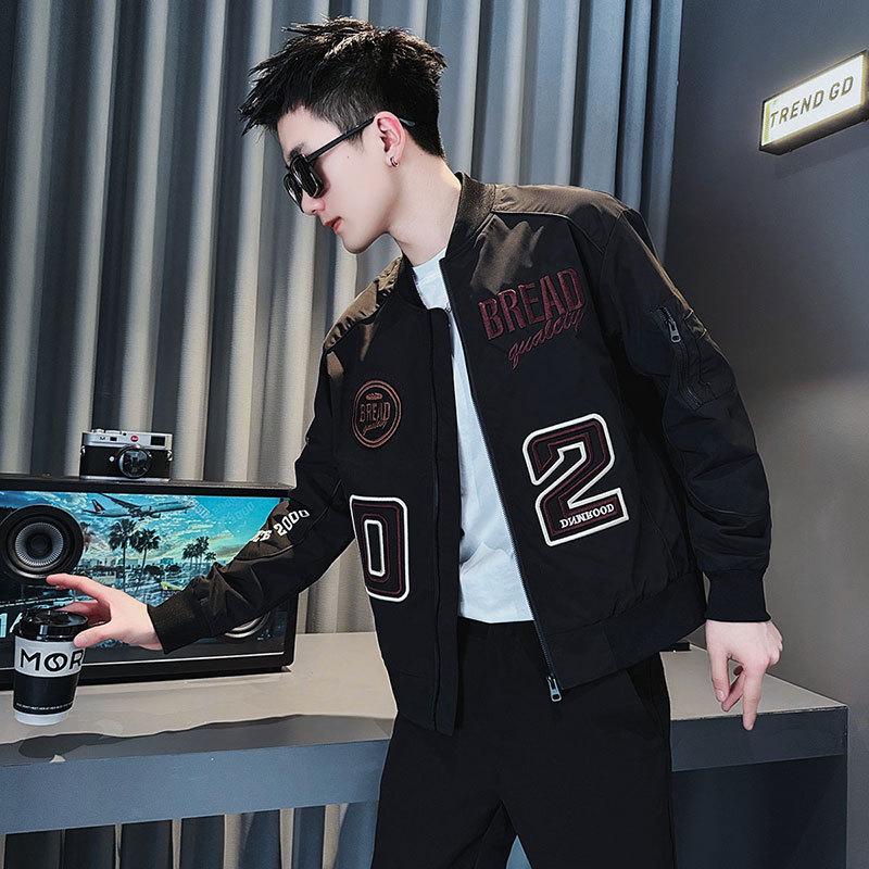 2025 Spring Korean Slim Fit Stand Collar Jacket for Men L чорний
2025 Spring Korean Slim Fit Stand Collar Jacket for Men L чорний