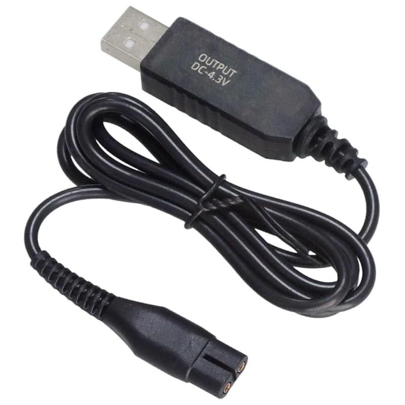 USB-кабель для зарядки электробритвы KAUMO (Совместимость с Philips Philips A00390, 4,3 В)
USB-кабель для зарядки электробритвы KAUMO (Совместимость с Philips Philips A00390, 4,3 В)