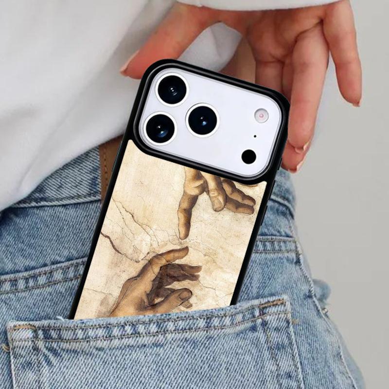 Michelangelo The Creation of Adam Phone Case for iPhone 17ProMax 12 13 14 15 16e 17 Pro Max Plus Air Cover iPhone 15
Michelangelo The Creation of Adam Phone Case for iPhone 17ProMax 12 13 14 15 16e 17 Pro Max Plus Air Cover iPhone 15