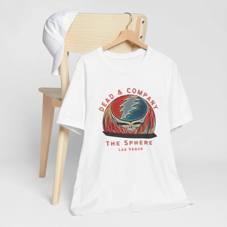 Dead and Company T Shirt Sphere Las Vegas Concert 2024T shirt Unisex T-Shirt XXXL
Dead and Company T Shirt Sphere Las Vegas Concert 2024T shirt Unisex T-Shirt XXXL
