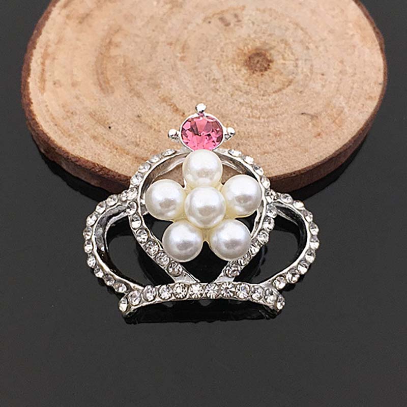 Engood 50Pcs Pearl Rhinestone Crown Buttons Sewing Trim & Embellishments Craft Buckle for DIY Children s Hair Wedding Decoration срібний
Engood 50Pcs Pearl Rhinestone Crown Buttons Sewing Trim & Embellishments Craft Buckle for DIY Children s Hair Wedding Decoration срібний