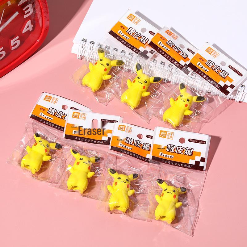 3D Cute Pikachu Eraser for Primary School Students - Creative Cartoon Design, Ideal Student Gift Individual Packed Pikachu жёлтый
3D Cute Pikachu Eraser for Primary School Students - Creative Cartoon Design, Ideal Student Gift Individual Packed Pikachu жёлтый
