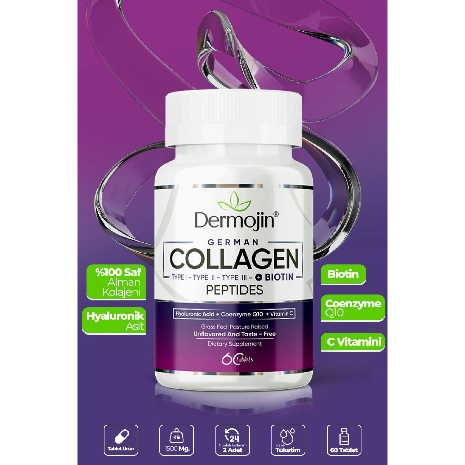 30 -day Biotin, Coenzyme Q10, Hyaluronic Acid, 100%pure Tablet Containing Vitamin C German Collagen
30 -day Biotin, Coenzyme Q10, Hyaluronic Acid, 100%pure Tablet Containing Vitamin C German Collagen