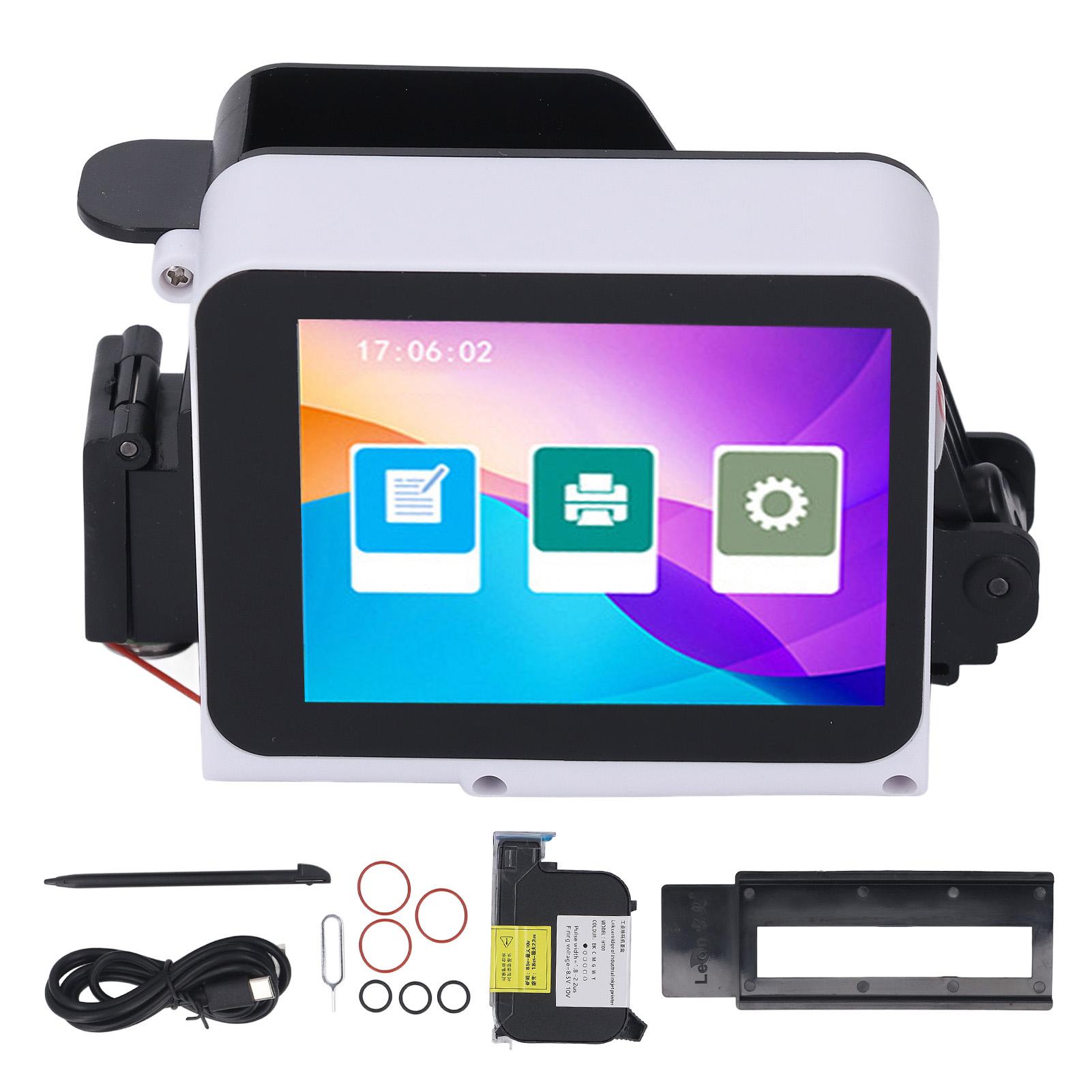 Handheld Inkjet Printer 12.7mm 600dpi 28 Languages Portable Printing Machine with Ink Cartridge for
Handheld Inkjet Printer 12.7mm 600dpi 28 Languages Portable Printing Machine with Ink Cartridge for