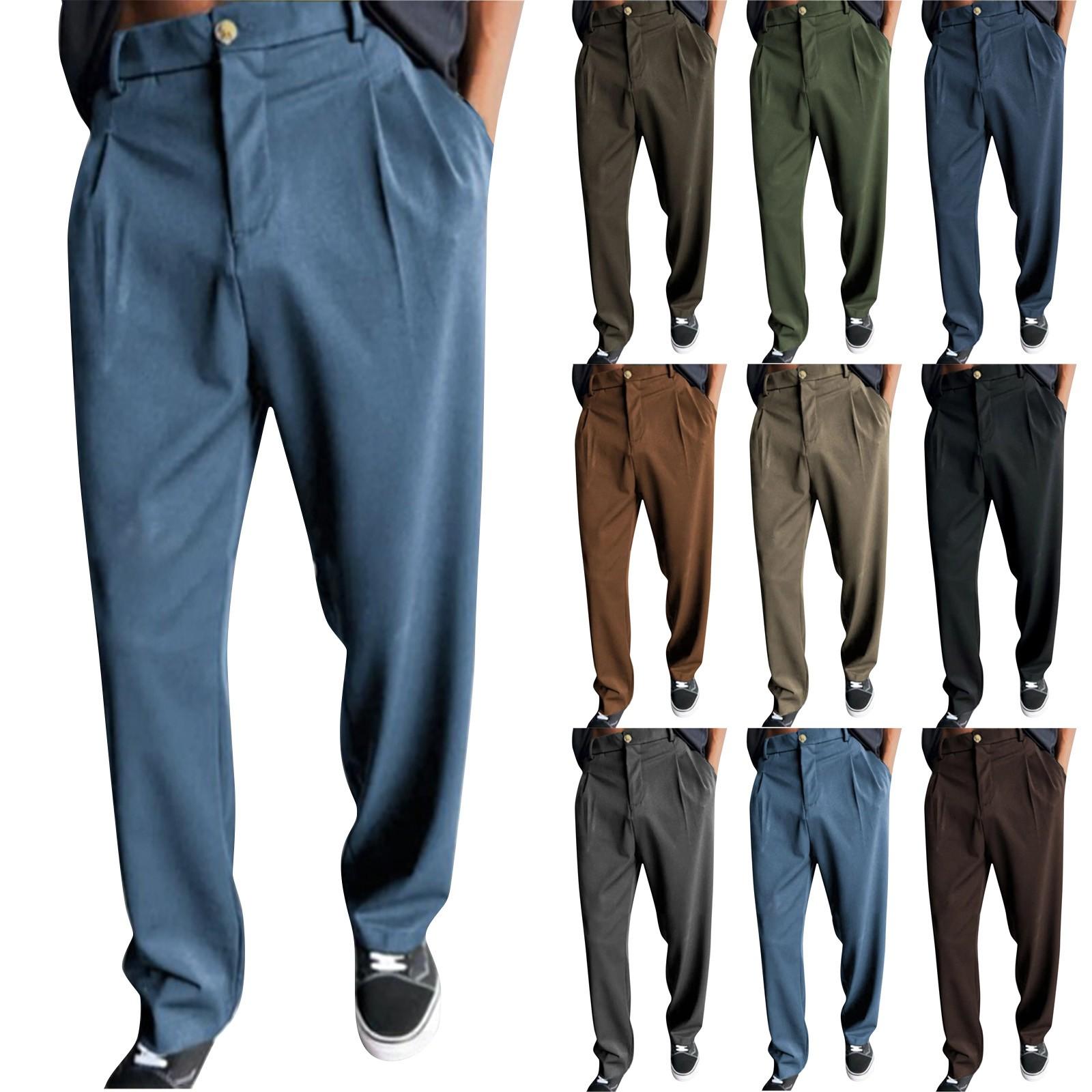 Men s Solid Color Wrinkled Trousers Business Fashion Casual Wide Leg Suit Trousers L армія зелений колір
Men s Solid Color Wrinkled Trousers Business Fashion Casual Wide Leg Suit Trousers L армія зелений колір