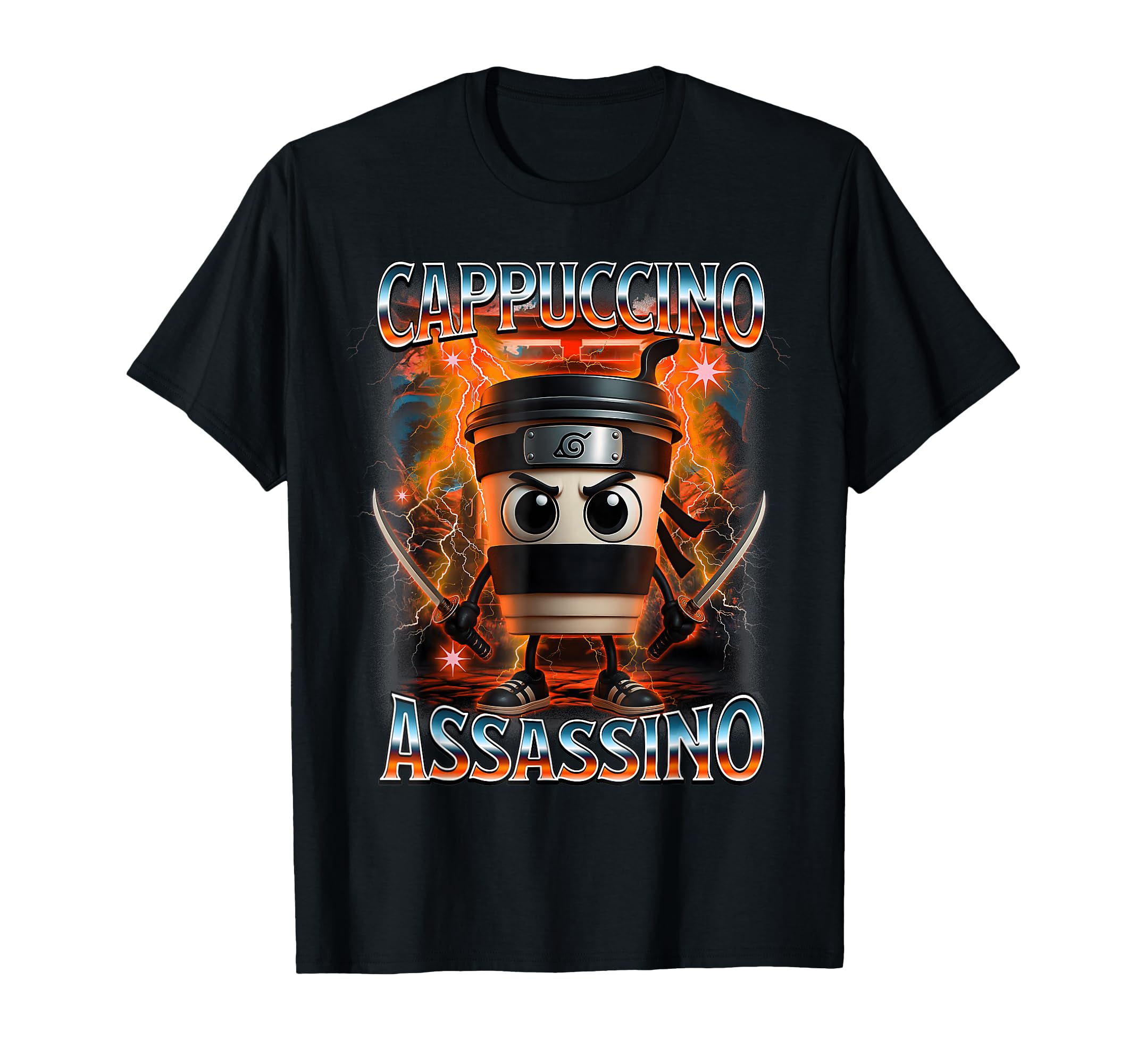 Cappuccino Assassino Italian Brain Rot T-Shirt
Cappuccino Assassino Italian Brain Rot T-Shirt