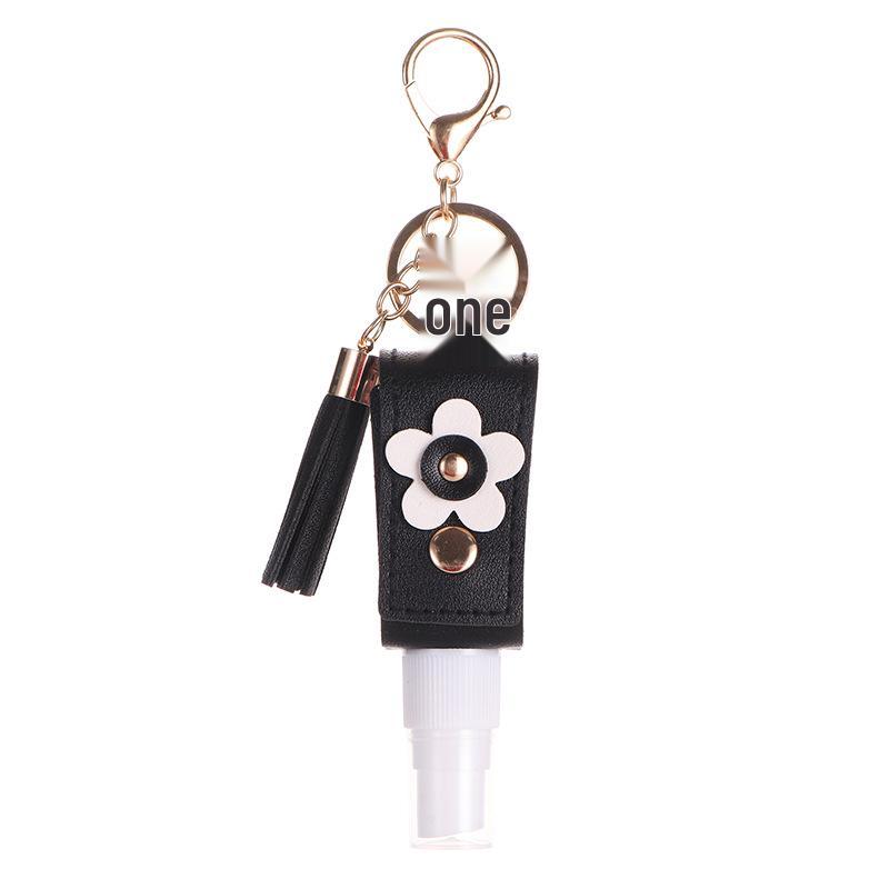 30ml Faux Leather Hand Sanitizer Bottle with Keychain & Refillable Toner Case чорний
30ml Faux Leather Hand Sanitizer Bottle with Keychain & Refillable Toner Case чорний