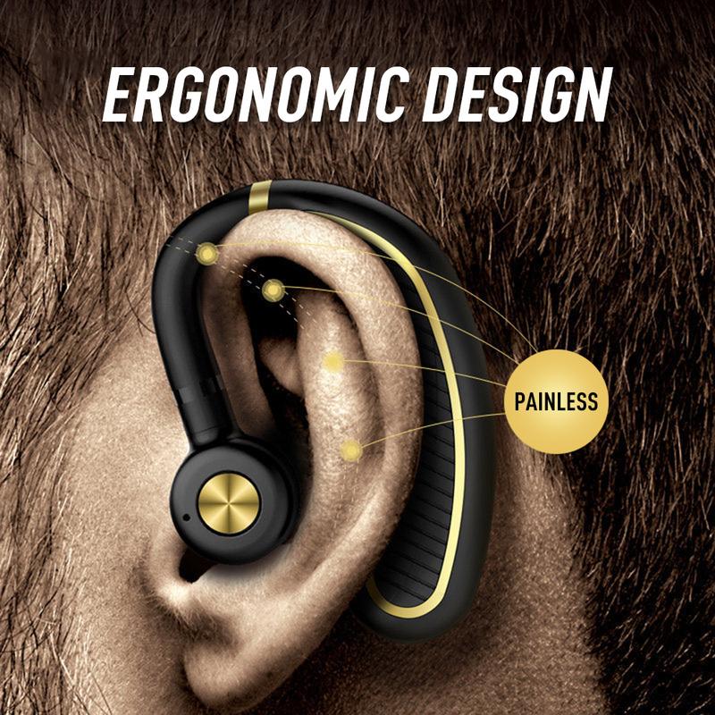 Удобная одна Bluetooth-гарнитура Musice Шумоподавление Earhook Наушники Автомобильные комплекты громкой связи
Удобная одна Bluetooth-гарнитура Musice Шумоподавление Earhook Наушники Автомобильные комплекты громкой связи