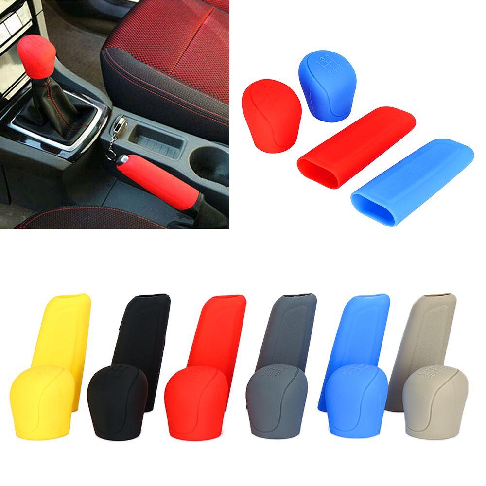 Handbrake Grip Cover Set Gear Hand Knob Sleeves Hand Brake Grips Sleeve Silicone Material
Handbrake Grip Cover Set Gear Hand Knob Sleeves Hand Brake Grips Sleeve Silicone Material
